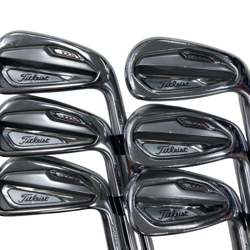 【中古】 タイトリスト Titleist T100S 6S アイアン書き割り IR 完全無欠特注立て坑 (フレックスS) メンズ 成人男性用 右利き 右用 C序列付ける ゴルフ野球クラブ