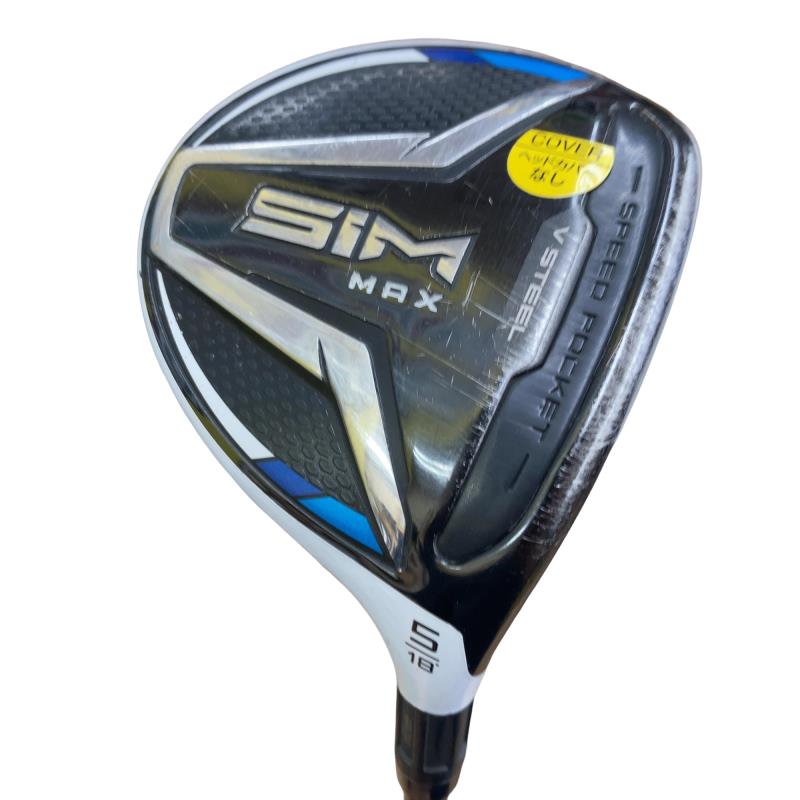 【中古】 テーラーメイド SIM MAX 5W フェアウェイウッド FW TENSEI BLUE TM50(FW) (フレックスS) メンズ 男性用 右利き 右用 Cランク ゴルフクラブ｜ゴルフパートナー 中古クラブ店