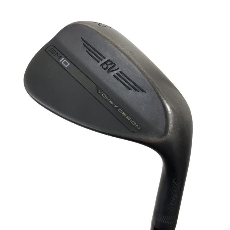【中古】 タイトリスト VOKEY SPIN MILLED SM10 ジェットブラック 52°/12°F ウェッジ WG Dynamic Gold (フレックスS) メンズ 男性用 右利き 右用 Cランク ゴルフクラブ