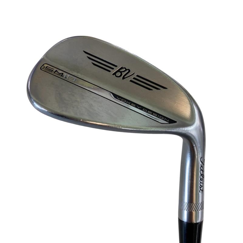 【中古】 タイトリスト VOKEY SPIN MILLED SM10 ツアークロム 48&deg;/10&deg;F ウェッジ WG リシャフト (フレックスその他) メンズ 男性用 右利き 右用 Cランク ゴルフクラブ｜ゴルフパートナー 中古クラブ店 11,507円