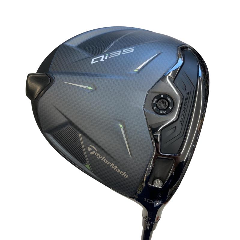 【中古】 テーラーメイド Qi35 10.5° ドライバー DR Diamana BLACK TM60(Qi35 DR) (フレックスS) メンズ 男性用 右利き 右用 Bランク ゴルフクラブ