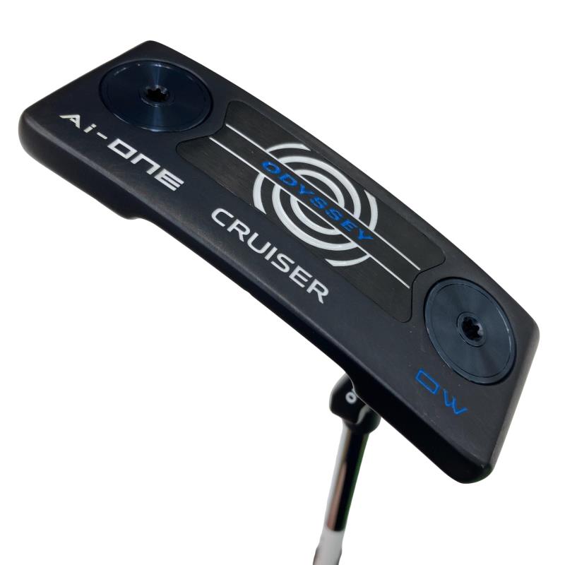 【中古】 オデッセイ Ai-ONE CRUISER DOUBLE WIDE CH 38in パター PT STROKE LAB 140 スチール写真 (フレックス余分の物) メンズ 成人男性用 右利き 右用 C序列付ける ゴルフ野球クラブ