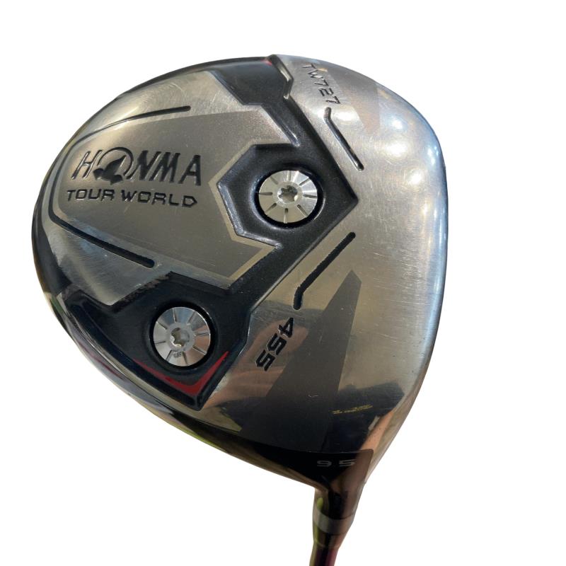 【中古】 本間ゴルフ TOUR WORLD TW727 455  9.5° １番ウッド DR VIZARD YZ65 (フレックスS) メンズ 成人男性用 右利き 右用 C価値づける ゴルフ野球クラブ