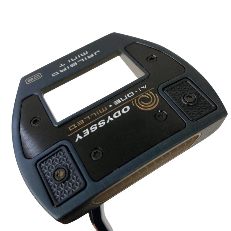 【中古】 オデッセイ Ai-ONE・MILLED JAILBIRD MINI VERSA90 T DB 34in パター PT STROKE LAB 90 スチール写真 (フレックス余分の物) メンズ 成人男性用 右利き 右用 B価値づける ゴルフ野球クラブ