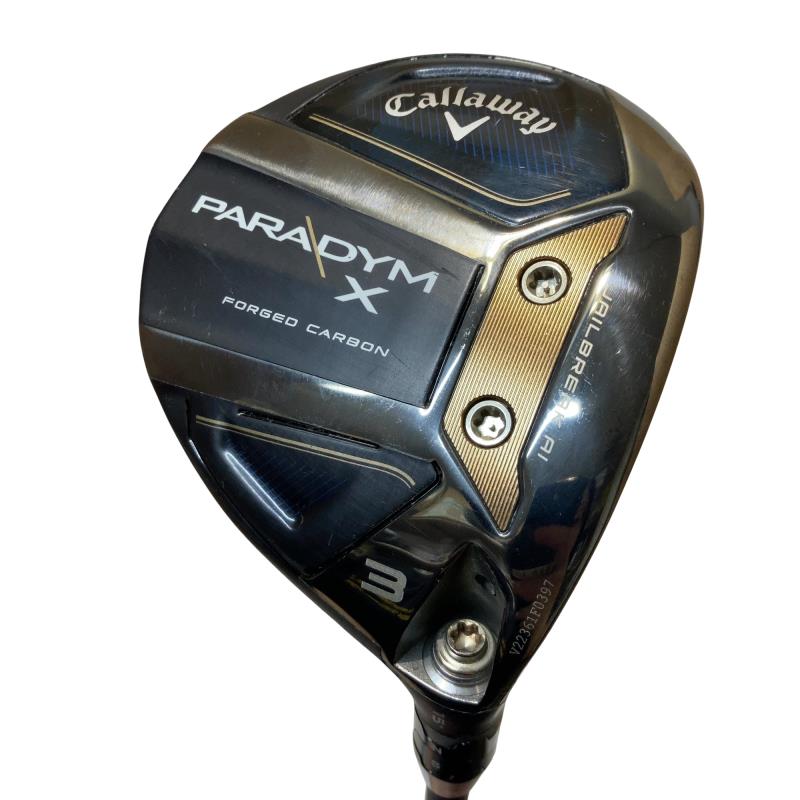 【中古】 キャロウェイ PARADYM X 3W フェアウェイウッド FW VENTUS TR 5 for CW(PARADYM FW) (フレックスSR) メンズ 成人男性用 右利き 右用 C序列付ける ゴルフ野球クラブ