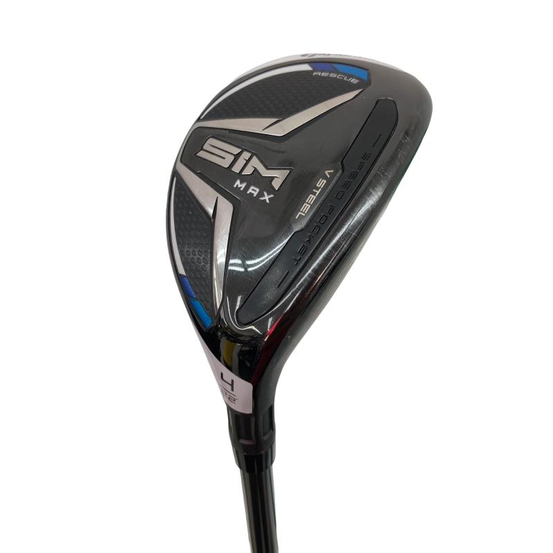 【中古】 仕立て屋お手伝いさん SIM MAX U4 ありがた味 UT TENSEI BLUE TM60(UT) (フレックスR) メンズ 成人男性用 右利き 右用 C位置づける ゴルフ野球クラブ