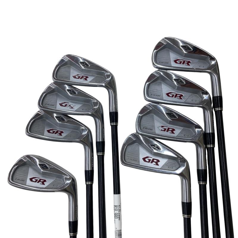 【中古】 ブリヂストン TOURSTAGE X-BLADE GR C-1 8S アイアンセット IR TOUR DESIGN B09-03i (フレックスS) メンズ 男性用 右利き 右用 Dランク ゴルフクラブ 15,639円