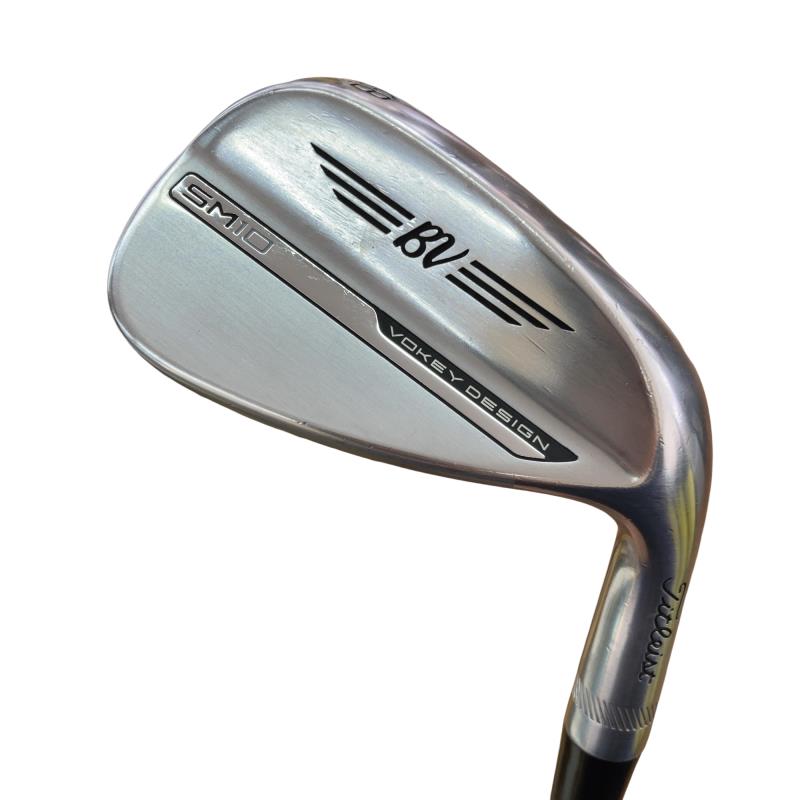 【中古】 タイトリスト VOKEY SPIN MILLED SM10 ツアークロム 48°/10°F ウェッジ WG Dynamic Gold (フレックスS) メンズ 男性用 右利き 右用 Cランク ゴルフクラブ