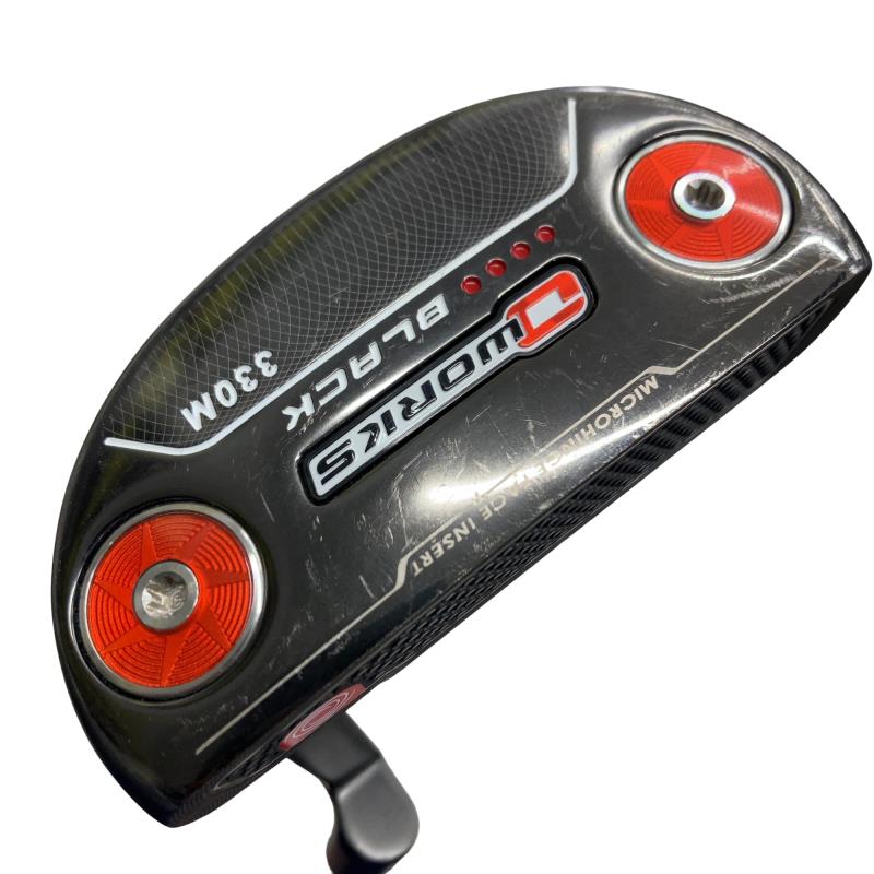 【中古】 オデッセイ O WORKS BLACK 330M 33インチ パター PT スチール (フレックスその他) メンズ 男性用 右利き 右用 Dランク ゴルフクラブ