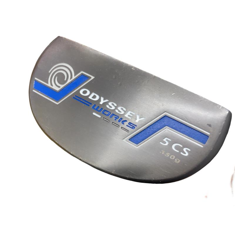 【中古】 オデッセイ WORKS #5CS 33インチ パター PT スチール (フレックスその他) メンズ 男性用 右利き 右用 Cランク ゴルフクラブ