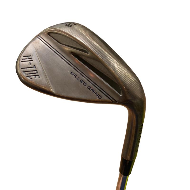 【中古】 仕立て屋お手伝いさん Taylor Made MILLED GRIND HI-TOE(2022) 58°/10° ウェッジ WG Dynamic Gold (フレックスS) メンズ 成人男性用 右利き 右用 C位置づける ゴルフ野球クラブ