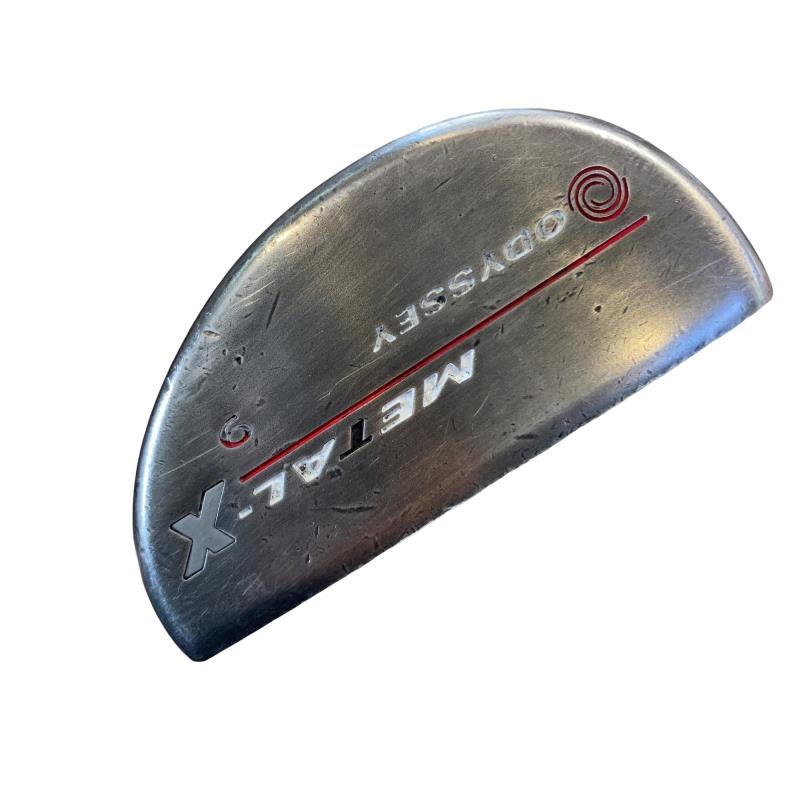 【中古】 オデッセイ METAL-X #9 34インチ パター PT スチール (フレックスその他) メンズ 男性用 右利き 右用 Dランク ゴルフクラブ
