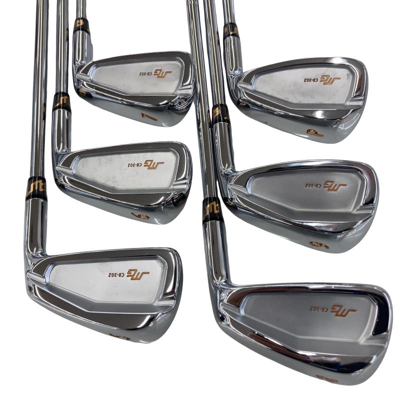 【中古】 三浦技研 CB-302 6S アイアン仕掛ける IR 完全無欠特注立て坑 (フレックスS) メンズ 成人男性用 右利き 右用 C序列付ける ゴルフ野球クラブ