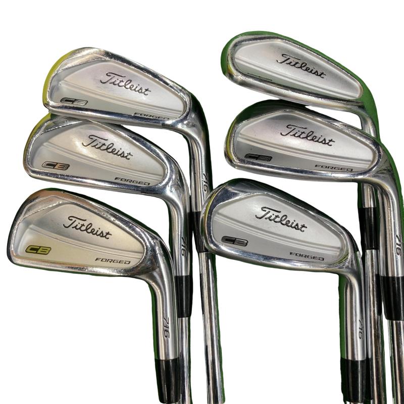 【中古】 タイトリスト Titleist CB 716 6S アイアン書き割り IR NS PRO 950GH (フレックスS) メンズ 成人男性用 右利き 右用 C序列付ける ゴルフ野球クラブ