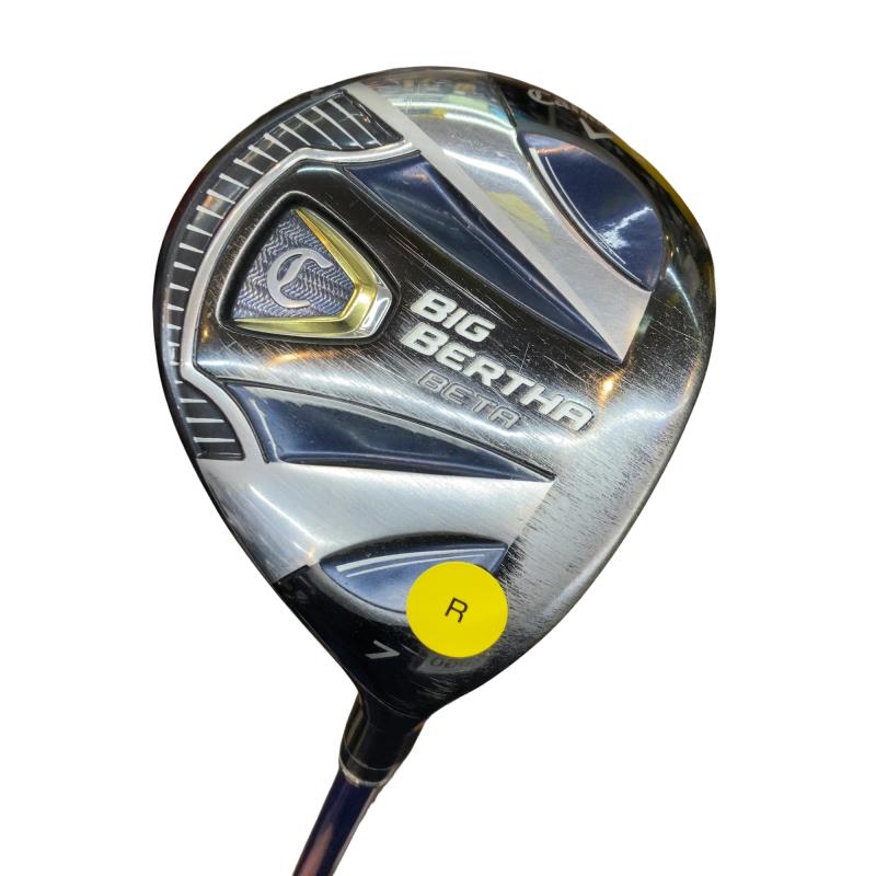 【中古】 キャロウェイ BIG BERTHA(2016) BETA 7W フェアウェイウッド FW GP for BIG BERTHA(公明正大通い路) (フレックスR) メンズ 成人男性用 右利き 右用 C位置づける ゴルフ野球クラブ