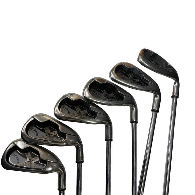 【中古】 キャロウェイ X・18 PRO SERIES 6S アイアンセット IR NS PRO 950GH (フレックスR) メンズ 男性用 右利き 右用 Dランク ゴルフクラブ