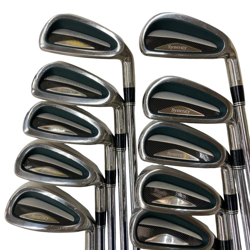 【中古】 ブリヂストン TOURSTAGE Synergy(2005) 10S アイアン書き割り IR NS PRO 850GH (フレックスR) メンズ 成人男性用 右利き 右用 C位置づける ゴルフ野球クラブ