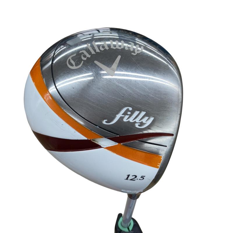 【中古】 キャロウェイ filly 12.5° レディース ドライバー DR filly(ドライバー) (フレックスL) レディース 女性用 右利き 右用 Cランク ゴルフクラブ