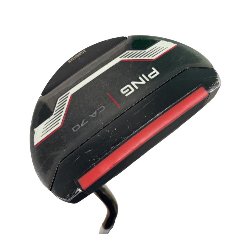 【中古】 ピン PING CA 70(2021) 34インチ(PP60) パター PT スチール (フレックスその他) メンズ 男性用 右利き 右用 Cランク ゴルフクラブ