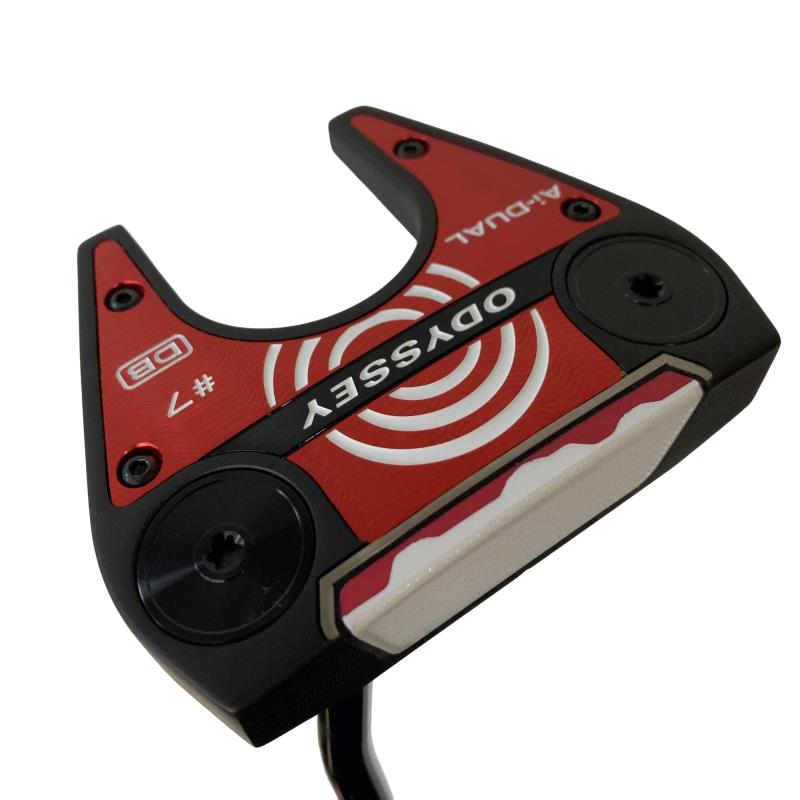 【中古】 オデッセイ Ai-DUAL #7 DB 33in パター PT STROKE LAB 90 スチール写真 (フレックス余分の物) メンズ 成人男性用 右利き 右用 B位置づける ゴルフ野球クラブ