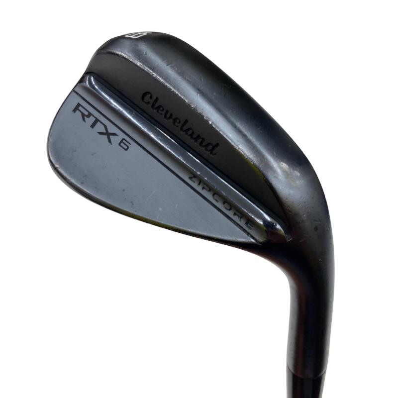 【中古】 クリーブランド Cleveland RTX-6 ZIPCORE 黒いこと繻子 48°/10° MID ウェッジ WG NS PRO 950GH neo (フレックスS) メンズ 成人男性用 右利き 右用 C位置づける ゴルフ野球クラブ