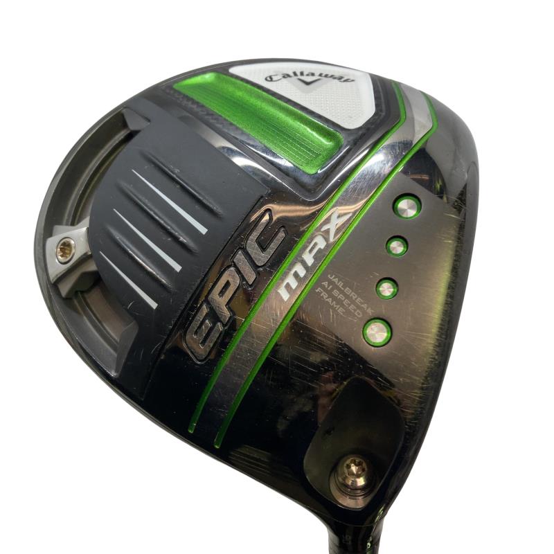 【中古】 キャロウェイ EPIC MAX  9° １番ウッド DR 完全無欠特注立て坑 (フレックスS) メンズ 成人男性用 右利き 右用 C序列付ける ゴルフ野球クラブ
