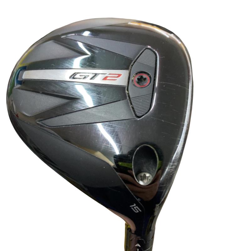 【中古】 タイトリスト GT2 15° フェアウェイウッド FW PROJECT X DENALI RED 50 (フレックスS) メンズ 男性用 右利き 右用 Cランク ゴルフクラブ