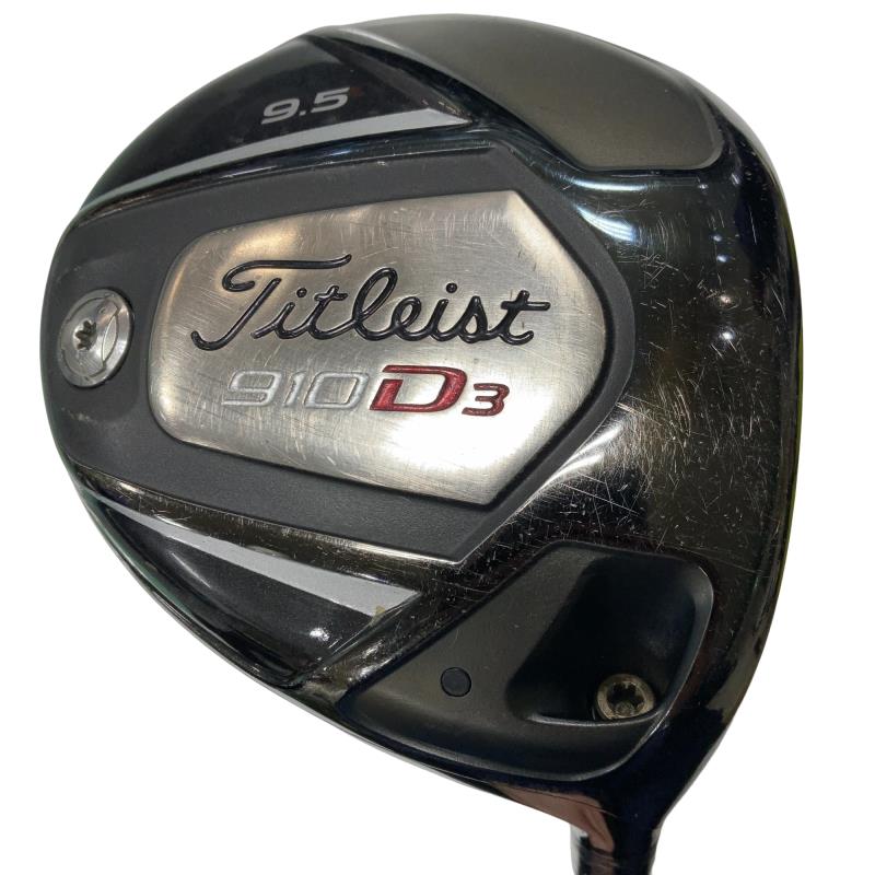 【中古】 タイトリスト 910 D3 9.5° ドライバー DR Diamana ’ahina 70 (フレックスS) メンズ 男性用 右利き 右用 Cランク ゴルフクラブ