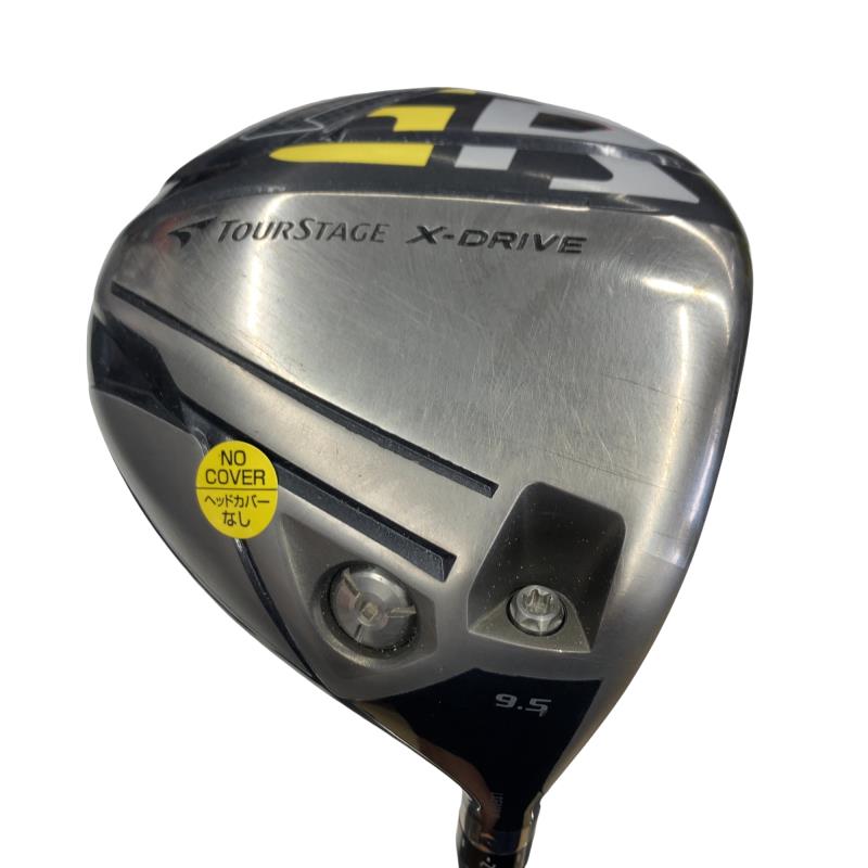【中古】 ブリヂストン TOURSTAGE X-DRIVE GR(2014)  9.5° １番ウッド DR Tour AD B14-03w (フレックスS) メンズ 成人男性用 右利き 右用 C序列付ける ゴルフ野球クラブ