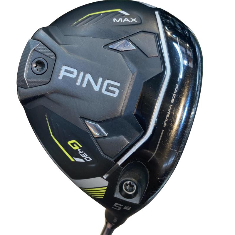 【中古】 ピン G430 MAX 5W フェアウェイウッド FW リシャフト (フレックス余分の物) メンズ 成人男性用 右利き 右用 C序列付ける ゴルフ野球クラブ