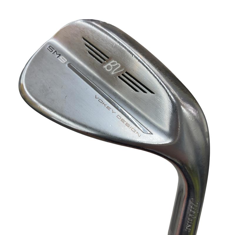 【中古】 タイトリスト VOKEY SPIN MILLED SM9 周遊旅行Cr 56°/14°F ウェッジ WG Dynamic Gold (フレックスS) メンズ 成人男性用 右利き 右用 D序列付ける ゴルフ野球クラブ