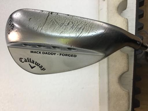 【中古】 キャロウェイ MACK DADDY FORGED(2019) クロムメッキ 58°/10° ウェッジ WG NS PRO MODUS3 TOUR120 (フレックスS) メンズ 男性用 右利き 右用 Dランク ゴルフクラブ