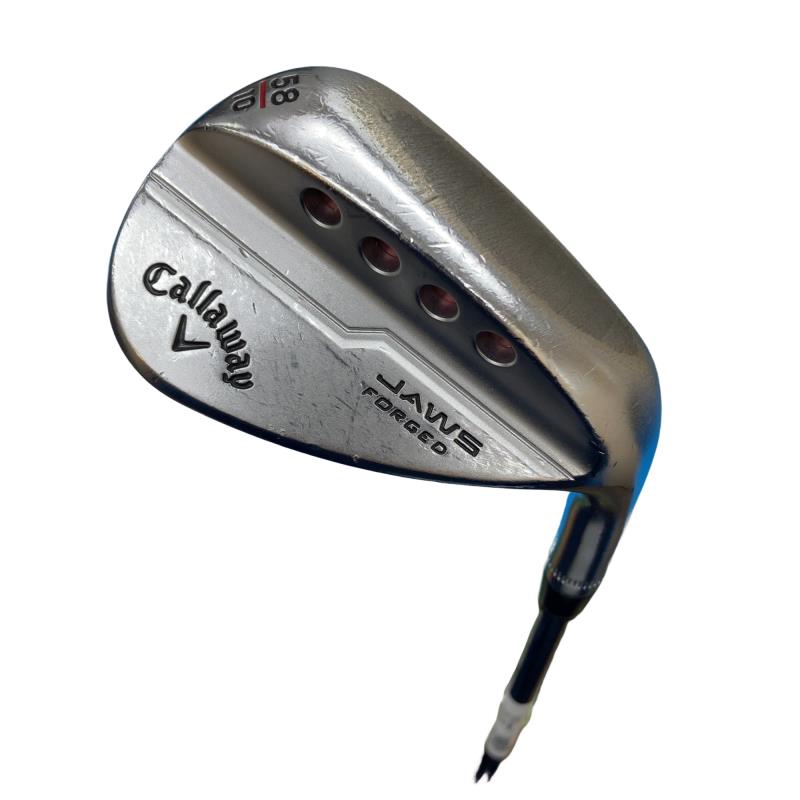 【中古】 キャロウェイ JAWS FORGED クロム 58°/10° ウェッジ WG NS PRO MODUS3 TOUR105 (フレックスS) メンズ 男性用 右利き 右用 Cランク ゴルフクラブ