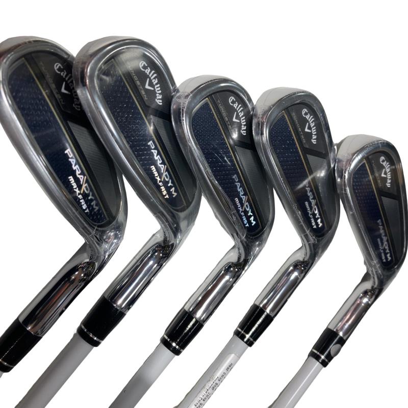 【中古】 キャロウェイ PARADYM MAX FAST 5S レディース アイアンセット IR ELDIO 40 for CW(PARADYM IR) (フレックスL) レディース 女性用 右利き 右用 Nランク ゴルフクラブ