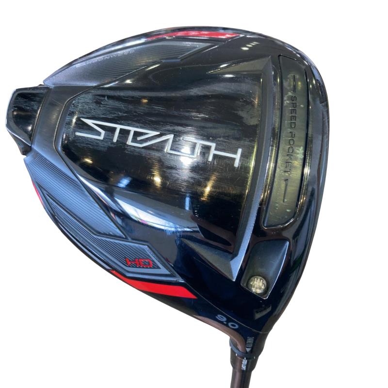 【中古】 テーラーメイド STEALTH HD 9° ドライバー DR TENSEI RED TM50(STEALTH DR) (フレックスS) メンズ 男性用 右利き 右用 Cランク ゴルフクラブ