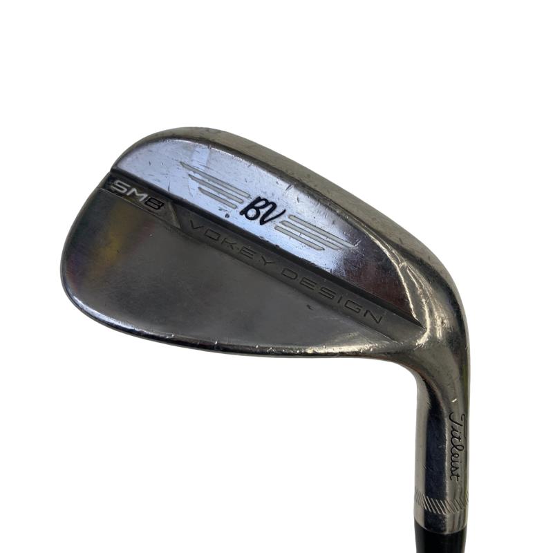 【中古】 タイトリスト VOKEY SPIN MILLED SM8 ブラッシュドスチール 52°/12°F ウェッジ WG NS PRO ZELOS 7 (フレックスS) メンズ 成人男性用 右利き 右用 C序列付ける ゴルフ野球クラブ