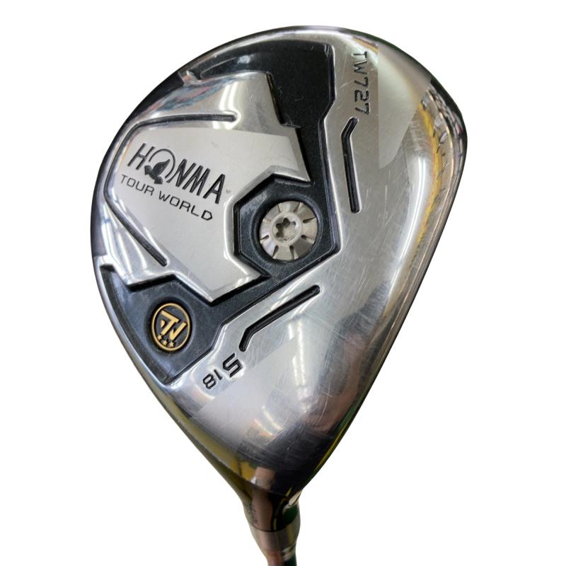 【中古】 本間ゴルフ TOUR WORLD TW727 5W フェアウェイウッド FW 3S ARMRQ8 54(公明正大通い路)TOUR WORLD (フレックスR) メンズ 成人男性用 右利き 右用 C位置づける ゴルフ野球クラブ