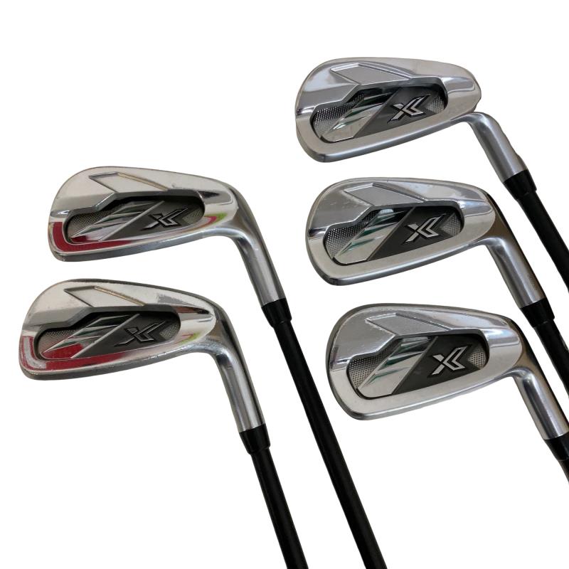 【中古】 ダンロップ XXIO(2022) eks 5S アイアン仕掛ける IR Miyazaki AX-2(IR) (フレックスS) メンズ 成人男性用 右利き 右用 C価値づける ゴルフ野球クラブ