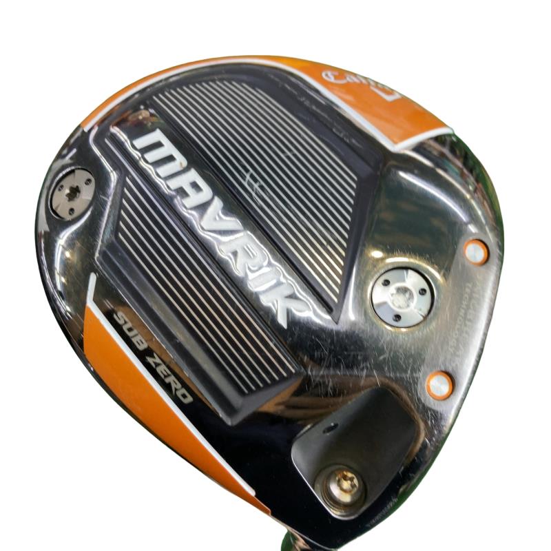 【中古】 キャロウェイ MAVRIK SUBZERO 9° ドライバー DR 純正特注シャフト (フレックスS) メンズ 男性用 右利き 右用 Cランク ゴルフクラブ