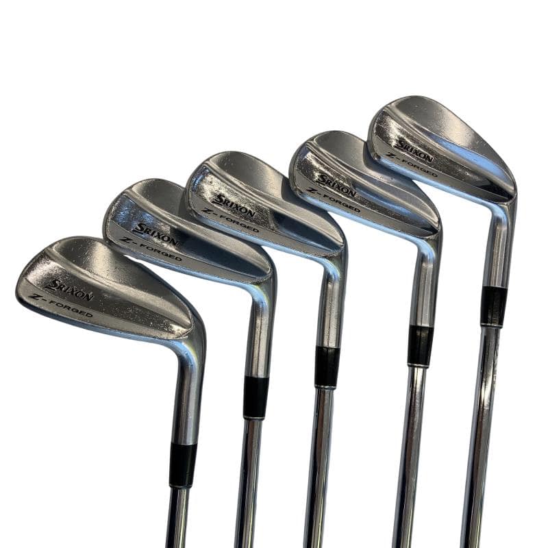 【中古】 ダンロップ SRIXON Z-FORGED 6S アイアンセット IR 純正特注シャフト (フレックスS) メンズ 男性用 右利き 右用 Cランク ゴルフクラブ