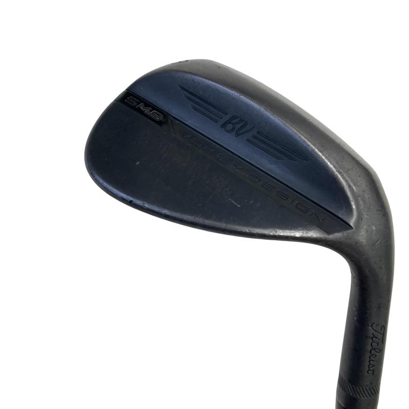 【中古】 タイトリスト VOKEY SPIN MILLED SM8 ジェット機黒いこと 58°/12°D ウェッジ WG NS PRO ZELOS 7 (フレックスS) メンズ 成人男性用 右利き 右用 C価値づける ゴルフ野球クラブ
