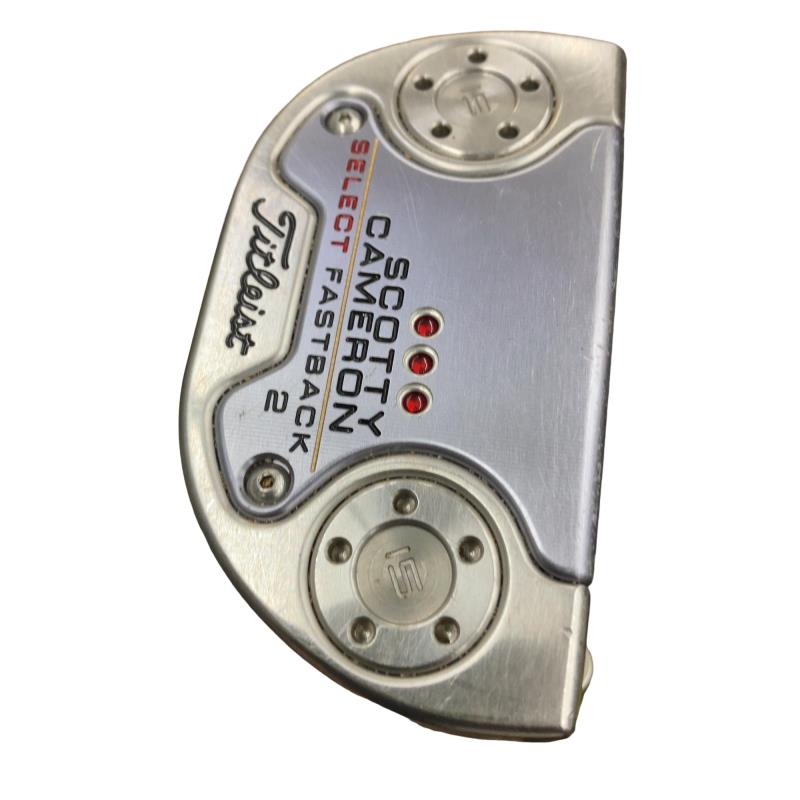 【中古】 タイトリスト SCOTTY CAMERON select FASTBACK 2(2018) 34in パター PT スチール写真 (フレックス余分の物) メンズ 成人男性用 右利き 右用 C位置づける ゴルフ野球クラブ