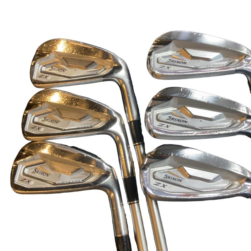 【中古】 ダンロップ SRIXON ZX5 Mk II 6S アイアンセット IR Diamana ZX-II 60 for Iron (フレックスS) メンズ 男性用 右利き 右用 Cランク ゴルフクラブ