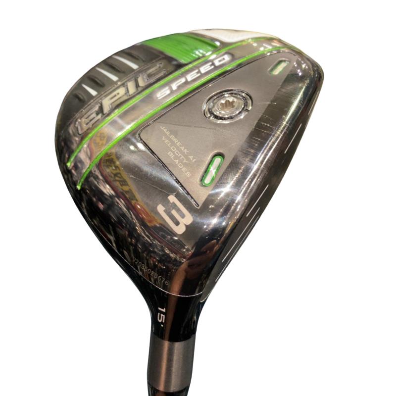 【中古】 キャロウェイ EPIC SPEED 3W フェアウェイウッド FW リシャフト (フレックス余分の物) メンズ 成人男性用 右利き 右用 C価値づける ゴルフ野球クラブ