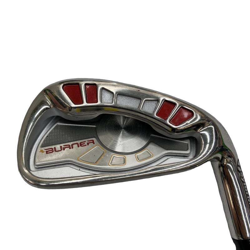 【中古】 テーラーメイド BURNER(2007) 9S アイアンセット IR RE-AX SUPERFAST 55 (フレックスR) メンズ 男性用 右利き 右用 Cランク ゴルフクラブ|ゴルフパートナー 中古クラブ店