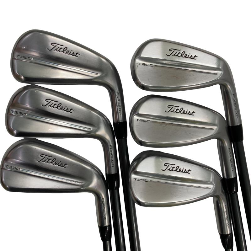 【中古】 タイトリスト Titleist T250(2025)  6S アイアン書き割り IR MMT AMC BLUE 85 (フレックスS) メンズ 成人男性用 右利き 右用 C序列付ける ゴルフ野球クラブ