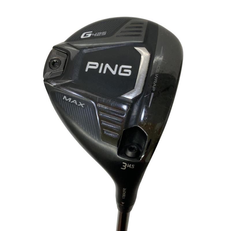 【中古】 ピン G425 MAX 3W(アーコス付き添い人) フェアウェイウッド FW PING TOUR 173-65(FW) (フレックスS) メンズ 成人男性用 右利き 右用 C序列付ける ゴルフ野球クラブ