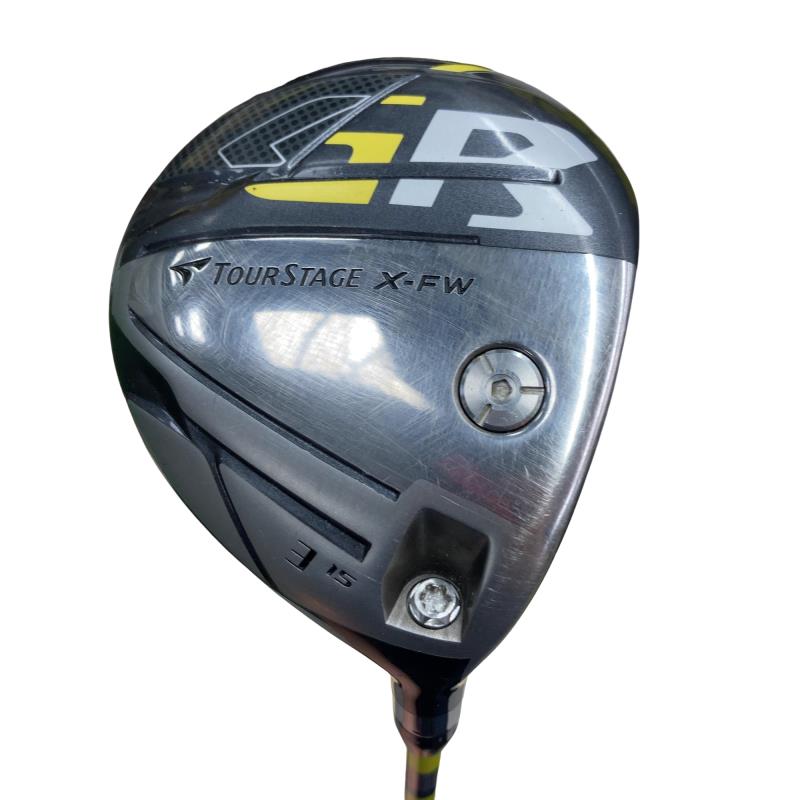 【中古】 ブリヂストン TOURSTAGE X-FW GR(2014) 3W フェアウェイウッド FW Tour AD MT-6 (フレックスS) メンズ 男性用 右利き 右用 Cランク ゴルフクラブ