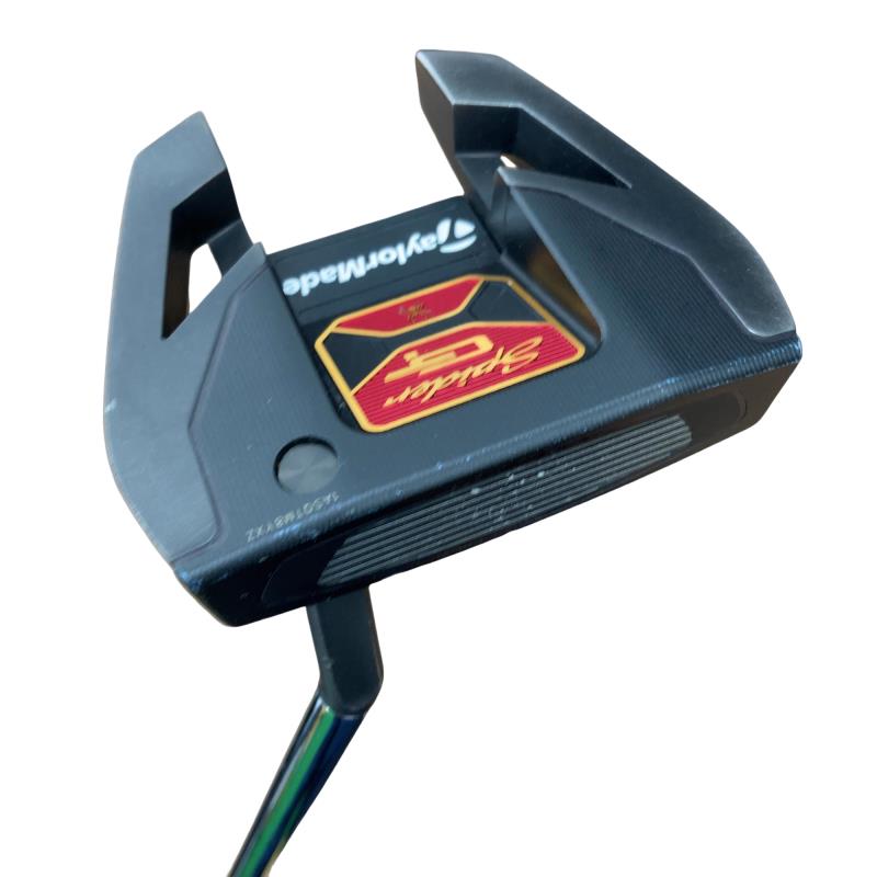 【中古】 テーラーメイド Spider GT BLACK スモールスラント 34インチ パター PT スチール (フレックスその他) メンズ 男性用 右利き 右用 Cランク ゴルフクラブ