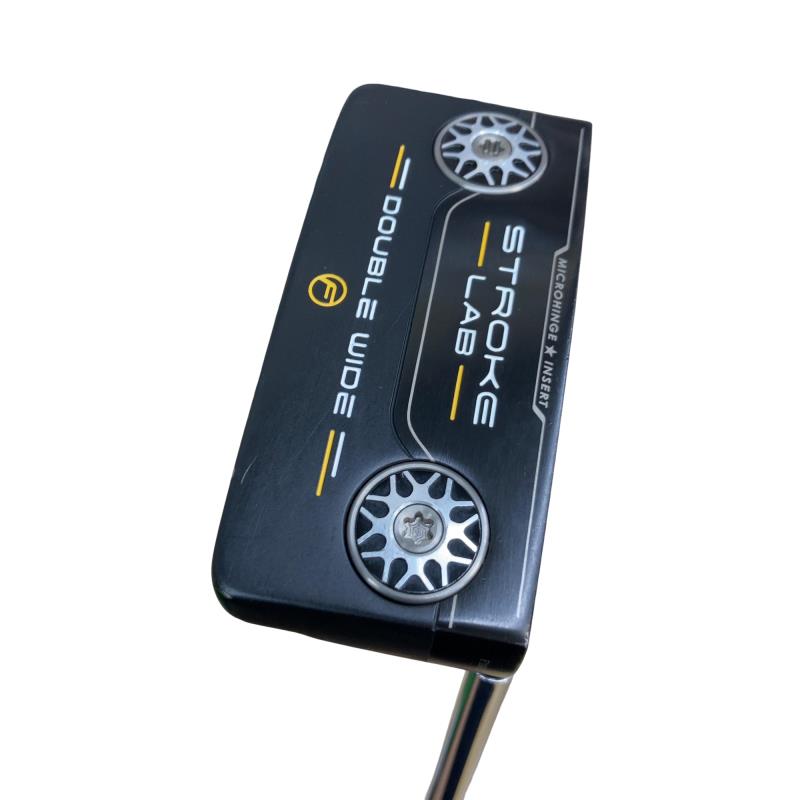 【中古】 オデッセイ STROKE LAB BLACK DOUBLE WIDE FLOW 33インチ パター PT STROKE LAB BLACK (フレックスその他) メンズ 男性用 右利き 右用 Cランク ゴルフクラブ｜ゴルフパートナー 中古クラブ店
